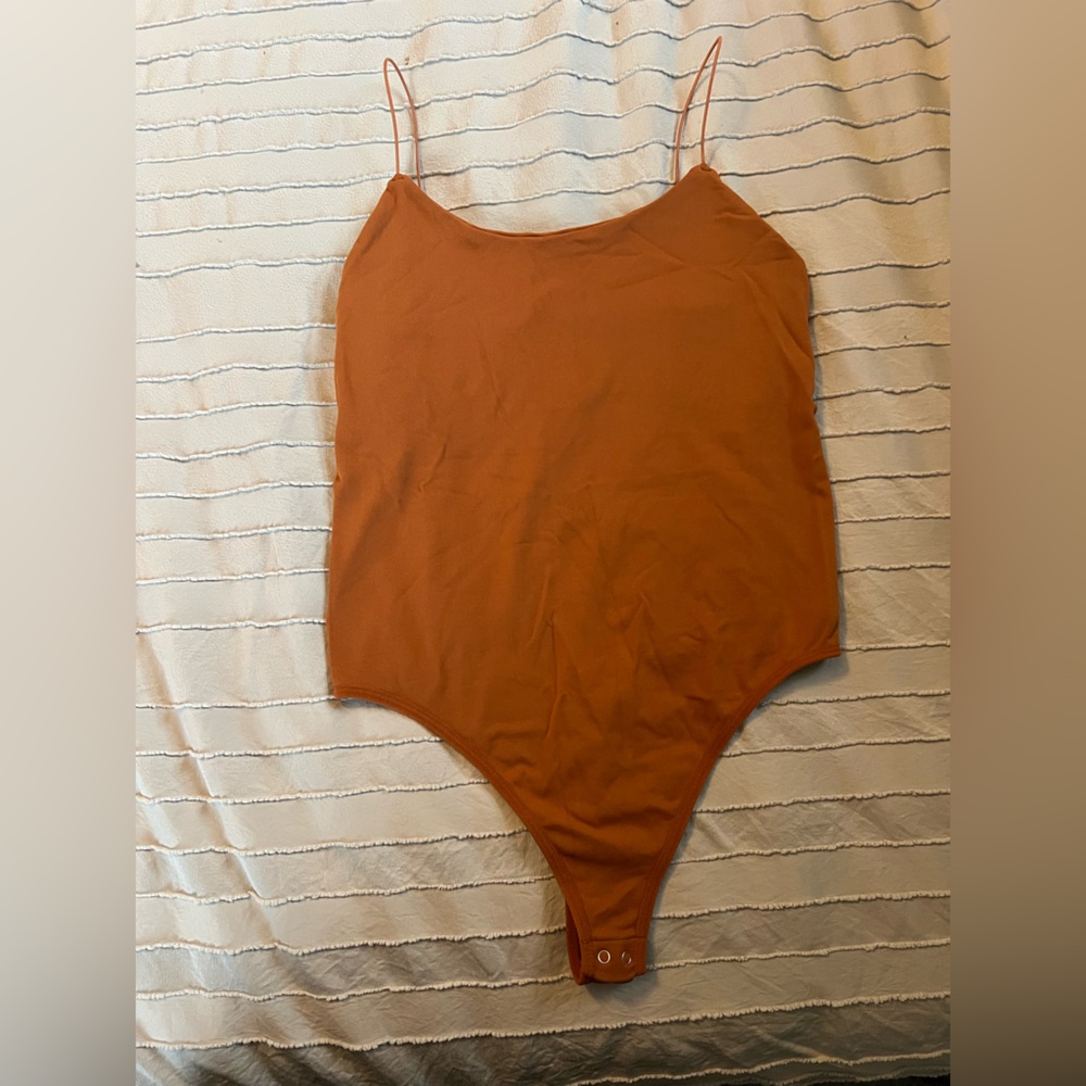 Free People Rust Bodysuit